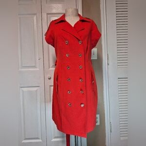 Calvin Klein Dress  Calvin Klein Vibrant Red Dress